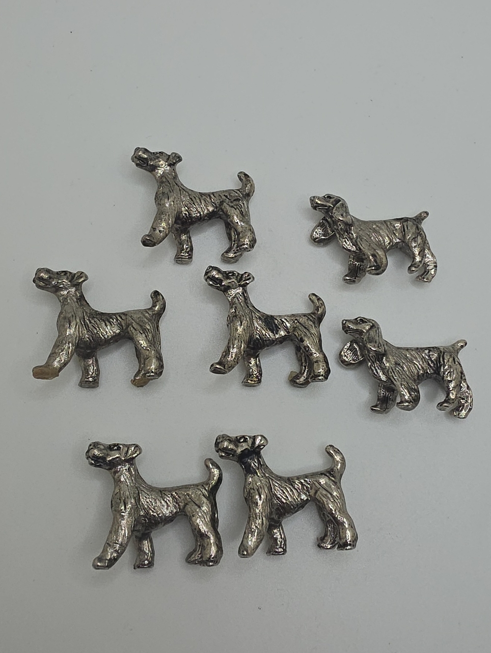 Wire Fox Terrier Dog Mini Figurines